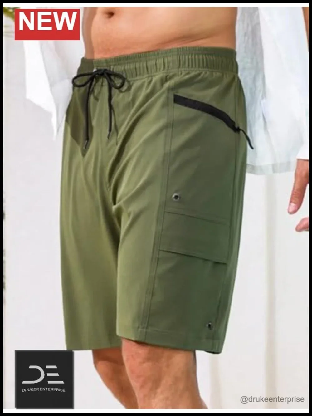 Men's Quick Dry Swim Trunks 9